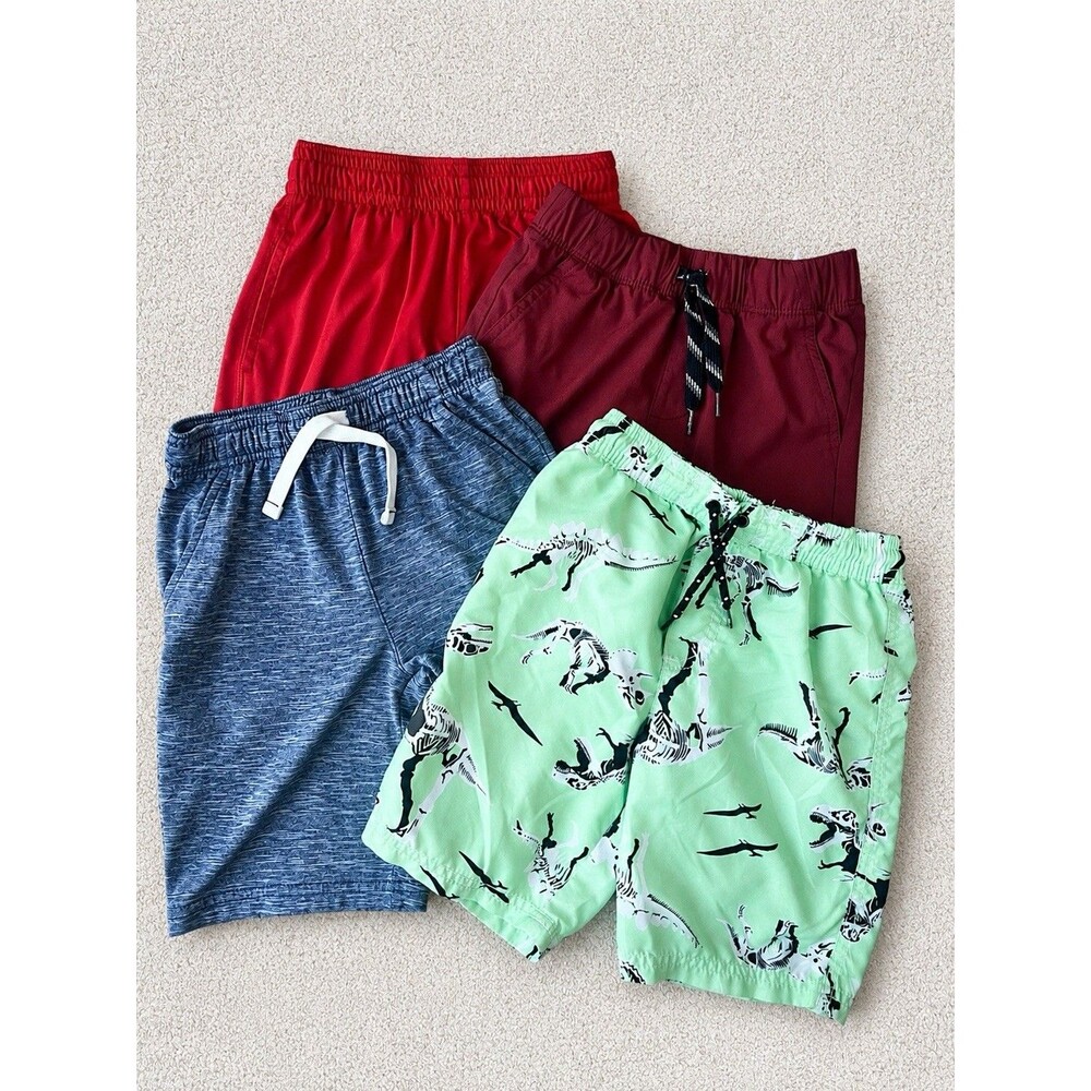 Boys Shorts Lot Size 6 6A Cat & Jack Carter’s Old Navy Athletic Swim Play 4pc